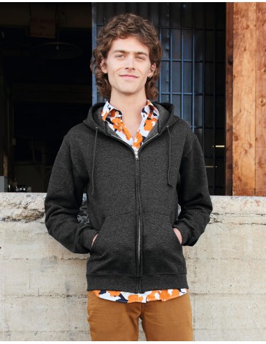 JER-0S993M0-Nublend® Full-Zip Hooded Sweatshirt